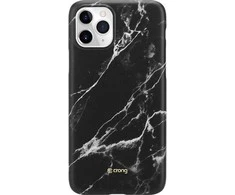 Crong Marble Case – dėklas, skirtas iPhone 11 Pro (juodas)