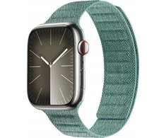 Crong Melange – Magnetic apyrankė skirta Apple Watch 44/45/46/49 mm turquoise mélange