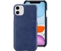 „Crong Neat Cover“ – PU odinis dėklas, skirtas „iPhone 11 Pro“ (mėlynas)