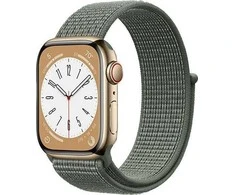 Crong Nylon – Sports strap for Apple Watch 44/45/46/49 mm (Military Žalias)