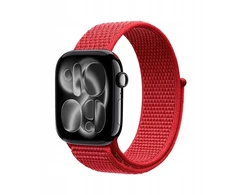 "Crong Crong Nylon – sportinis dirželis Apple Watch 38/40/41/42 mm (Raudona Fusion)"
