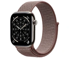 Crong Crong Nylon – Sportinis dirželis Apple Watch 38/40/41/42 mm (Smokey Mauve)