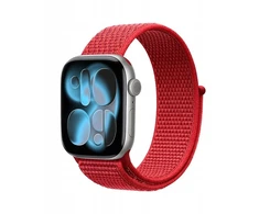 "Crong Crong Nylon – sportinis dirželis Apple Watch 38/40/41/42 mm (Raudona Fusion)"
