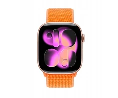 Crong Crong Nylon – sportinis dirželis Apple Watch 38/40/41/42 mm (Tropical Oranžinis)
