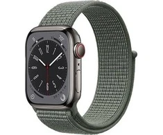 Crong Nylon – Sports strap for Apple Watch 44/45/46/49 mm (Military Žalias)