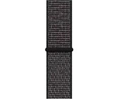 „Crong Nylon Reflex“ – sportinis dirželis „Apple Watch“ 44/45/46/49 mm (juodas)