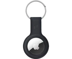 Crong Silikoninis dėklas with Key Ring - Protective case for key ring for Apple AirTag Juodas