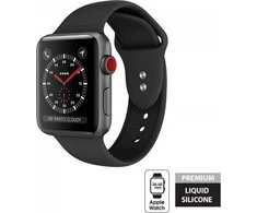 Išmaniojo laikrodžio Apple sportinis dirželis, Juodos spalvos, 38/40mm