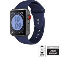 „Crong Liquid“ – dirželis „Apple Watch“ 44/45/46/49 mm (tamsiai mėlynas)