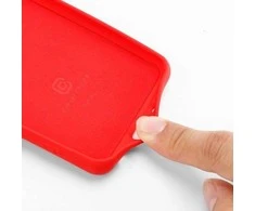 Crong spalvos dangtelis – lankstus dėklas, skirtas iPhone 11 Pro (raudonas)