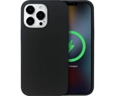 „Crong Color Cover“ magnetinis dėklas, skirtas „iPhone 13 Pro Max“ (juodas)