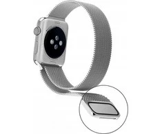 Crong Milano Steel - Stainless Steel apyrankė skirta Apple Watch 44/45/46/49 mm Graphite