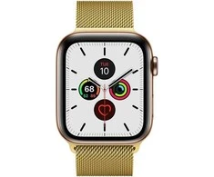 Išmaniojo laikrodžio Apple Watch metalinis dirželis, Auksinės spalvos, 42/44mm