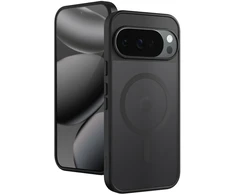 Dėklas Crong Hybrid Matte Magnetic Google Pixel 10 Pro, juodas