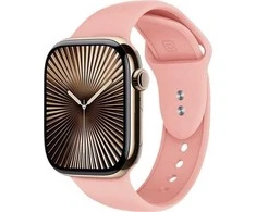 Crong Liquid - apyrankė skirta Apple Watch 38/40/41/42mm Salmon