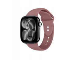 Crong Liquid – „Apple Watch“ 38/40/41/42 mm dirželis (purvinos rožinės spalvos)