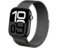Crong Milano Steel - Stainless Steel apyrankė skirta Apple Watch 38/40/41/42 mm Graphite