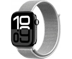 Crong Nylon - Sport Band for Apple Watch 38/40/41/42 mm (Sidabrinis Pilkas)