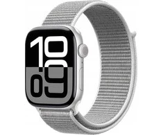 Crong Nylon - Sport Band for Apple Watch 38/40/41/42 mm (Sidabrinis Pilkas)