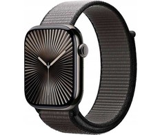 „Crong Nylon“ sportinė apyrankė, skirta „Apple Watch“ 44/45/46/49 mm (naktinis pilkas)
