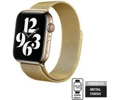 Išmaniojo laikrodžio Apple Watch metalinis dirželis, Auksinės spalvos, 42/44mm