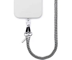 Crong Phone Crossbody - virvelė telefonui Sidabrinis Link