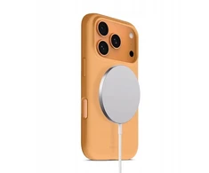 Crong Color Cover Magnetic - dėklas MagSafe Apple iPhone 17 Pro oranžinis