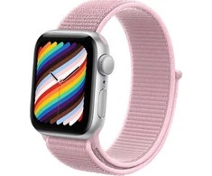 Crong Nylon – Sport strap for Apple Watch 38/40/41/42 mm (Powder Rožinė)
