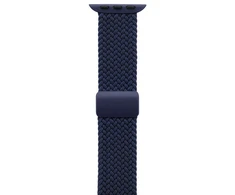 Crong Wave Band – Pintas dirželis Apple Watch 44/45/46/49 mm (tamsiai mėlyna) (CRG44WAV2NBL)