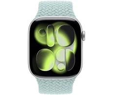 Crong Wave Band – Pintas dirželis Apple Watch 44/45/46/49 mm (mėtinė) (CRG44WAV2MNT)