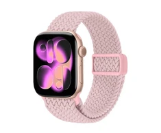 Crong Wave Band – pintas dirželis Apple Watch 38/40/41/42 mm (rožinis) (CRG40WAV2PNK)