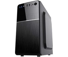 Crono „VeinX“ dėklas „Chant CH25M Micro Tower“, be maitinimo šaltinio, 1x USB-C, 2x USB3.0, 1x USB2.0, juodas