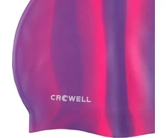 Maudymosi Kepurės Silikonas Crowell Multi Flame Violetinės-Rožinės Spalvos Col.05