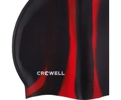 Maudymosi Kepuraitės Silikonas Crowell Multi Flame Juodai Raudonas Col.02