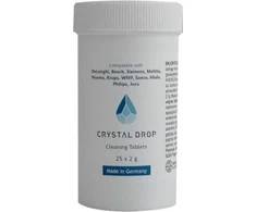 Crystal Drop valymo tabletės (25 vnt. x 2 g)