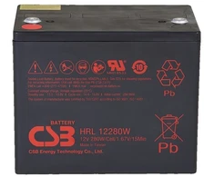 CSB akumuliatorius 12 V 6 Ah 25 W Pb F2 | HRL1225W