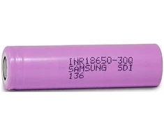 CSL-Computer Akumuliatorius 18650 li-ion SAMSUNG 3.7V 3000mAh.