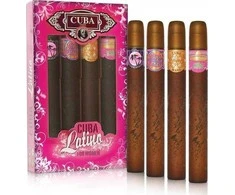 Cuba Latina EDT rinkinys moterims (EDT Cactus 35 ml + EDT Maya 35 ml + EDT Carnaval 35 ml + EDT Copacabana 35 ml)