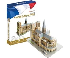 Puzzle 3D dėlionė CubicFun Notre Dame De Paris (su LED apšvietimu) 149 d.