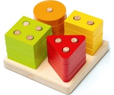Cubika Jutiklinė rūšiuoklė "Geometrija" kvadratas