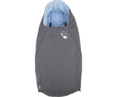 CuddleCo Comfi-Extreme vandeniui atsparus miegmaišis - pilkas melanžas / mėlynas
