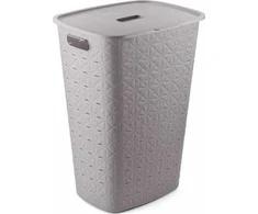 Skalbinių dėžė Curver Softex, 56 l, pilka, 42 cm x 31.6 cm
