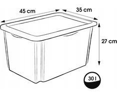 *****KEEEPER pavarų dėžė 30L Peppa transp.81688