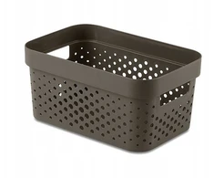 Curver Box Infinity Recycled 4,5 l talpos konteineris, 27 x 19 x 12 cm, ruda
