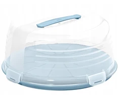 Curver torto transportavimo dėžė apvali Ø34.7x15.6cm mėlynas