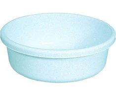 Apvalus dubuo CURVER BASINS, balto granito spalvos, h15 x 45 x 45 cm, 18 L