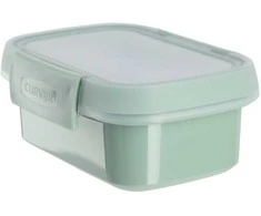 Curver Food container Snack rectangle 0,2L Smart Eco To Go 12x9x5cm soft žalias