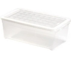 Daiktadėžė CURVER, 5,7 l, skaidri, 34,3×19,5×12,5 cm