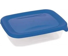 Maisto laikymo dėžutė CURVER FRESH&amp;GO, mėlynu dangteliu, h5 x 17 x 13 cm, 500 ml
