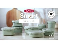 Curver Round virtuvės maisto konteineris PIETŲ RINKINYS su dangteliu